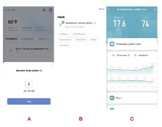 Shenzhen Jiaomao Technology JMTRH01 Smart Temperature and Humidity Sensor - fig 1