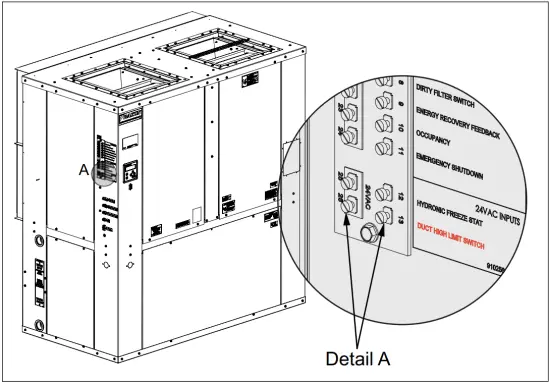 DAIKIN IM 1314 High Duct Pressure Limit Switch figure 3