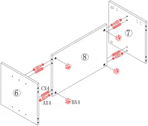 YOUKE TV Cabinet PRODUCT ASSEMBLY 1