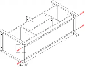 YOUKE TV Cabinet PRODUCT ASSEMBLY 8a