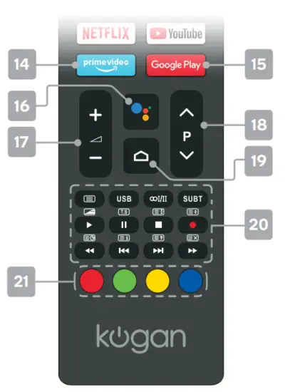 kogan RH9220 Series 9 32 Inch Smart LED TV - REMOTE2