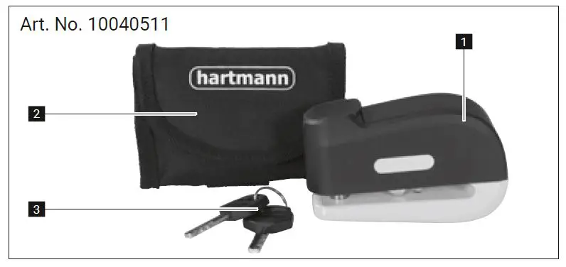 hartmann-10040510-Alarm-Brake-Disc-Lock-FIG-2