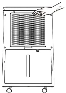 electriQ CD20L 20L Compressor Dehumifidier With Digital Humidistat - LEAN