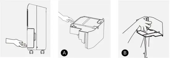 electriQ CD20L 20L Compressor Dehumifidier With Digital Humidistat - TANK