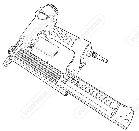 VonHaus 3500127 2 In 1 Air Stapler fig 6
