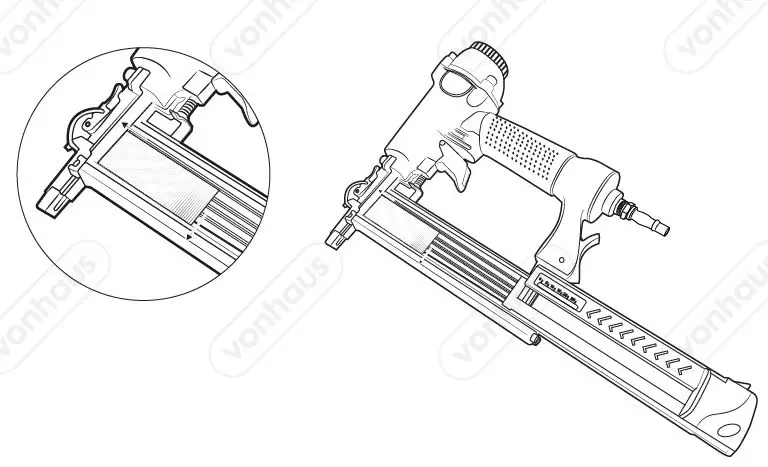 VonHaus 3500127 2 In 1 Air Stapler fig 7