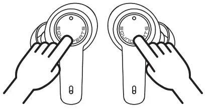 SOUNDPEATS T3 Active Noise Cancelling TWS Earbuds - Reset
