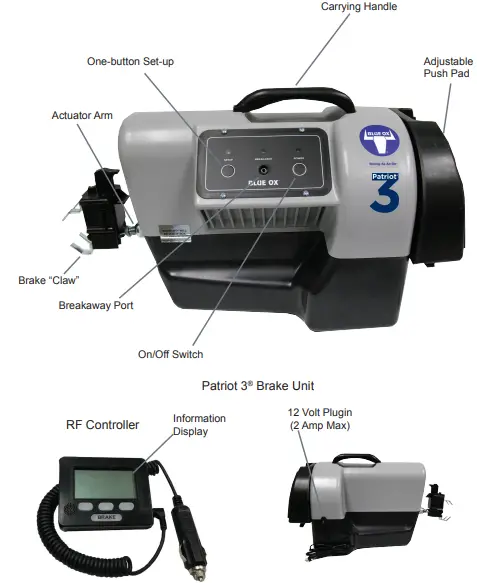 BLUE OX BRK2019 Patriot 3 Braking System-fig3