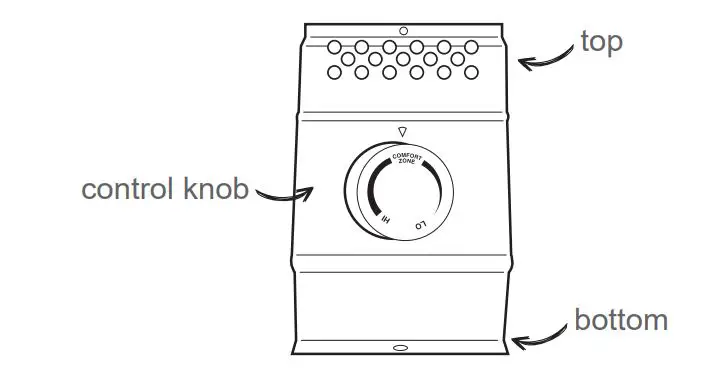 Dimplex DBF Mechanical Non-Programmable Thermostat 2