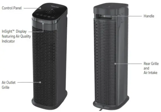 Honeywell HPA080 Insight Series Hepa Air Purifiers - AIR PURIFIER