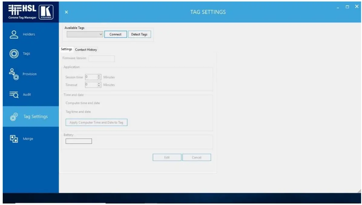KRAMER Corona Tag Contact Tracker Kit - app 4