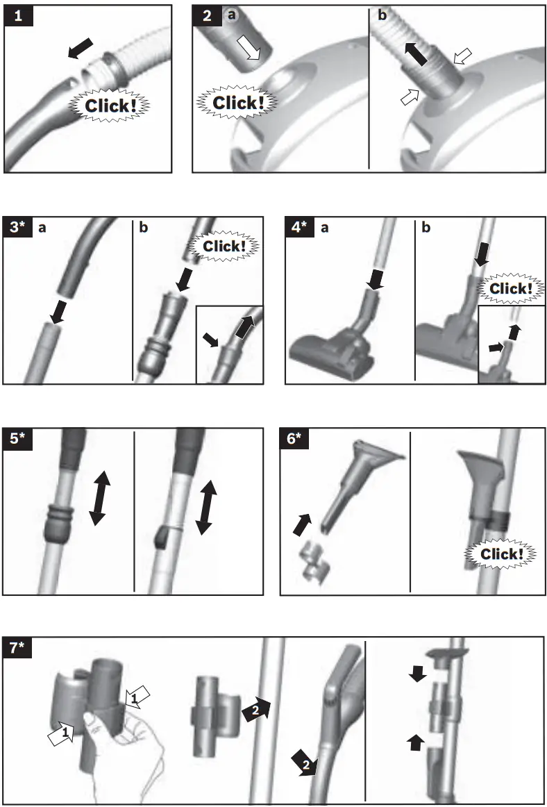 Bosch BGLS4 Vacuum Cleaner 3 Litre Bag - 2