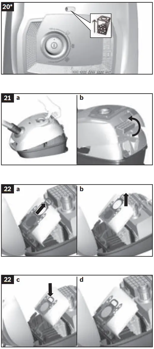 Bosch BGLS4 Vacuum Cleaner 3 Litre Bag - 5