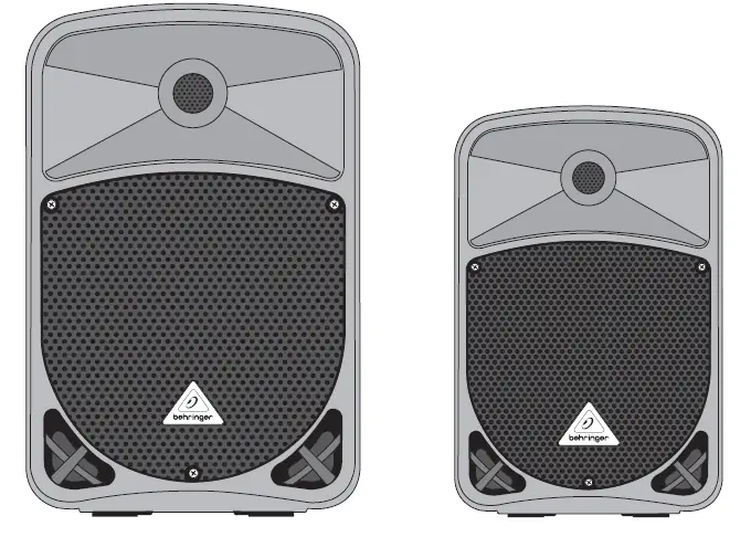 behringer B110D Active 300-Watt 2-Way 10-8 Inch PA Speaker System