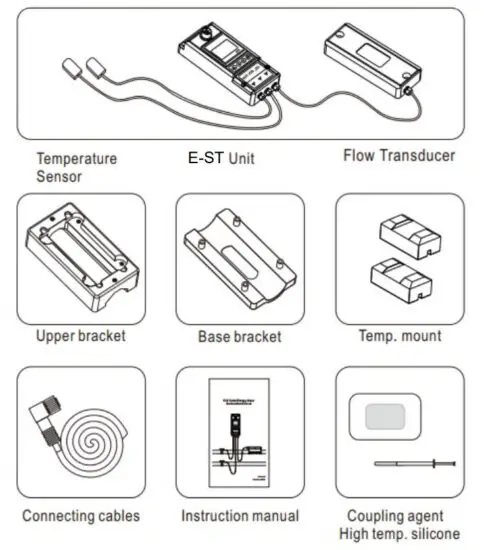 KLINGER E-ST Ultrasonic Flowmeter - figure 1