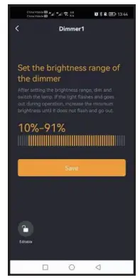 Cloudy Bay Lighting Supply DNA042DU2 W 600 P LED Dimmer Switch - maximum