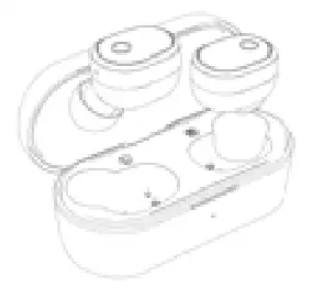 Altec MZX638 Power Session Sport Earphone - Charging Case