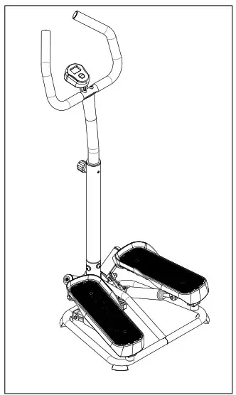 sunnyhealthfitness SF S020027 STAIR STEPPER MACHINE HANDLEBAR - cover