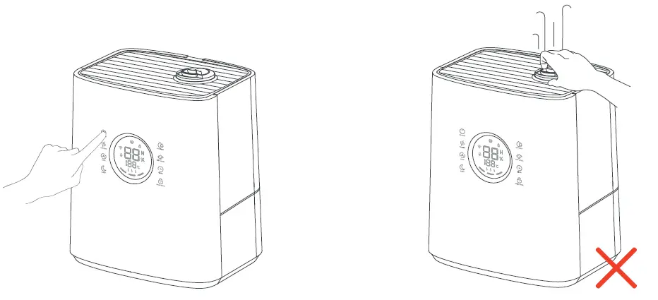 Homvana H111S Smart Hybrid Ultrasonic Humidifier 17