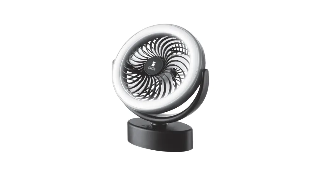 Anatomic Elements K444784 Portable Camping Fan With Led Lights User Manual