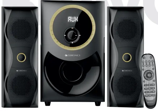 ZEBRONICS Zeb-Bravo 2.1 Speaker-product