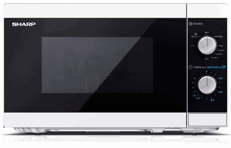 SHARP YC MG01E W 20 Litre Microwave Oven with Grill -