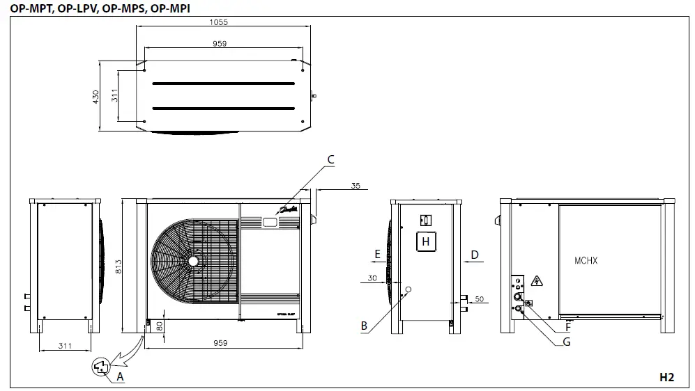 Danfoss OP-MPS Optyma Plus Condensing Unit for Refrigeration fig 21