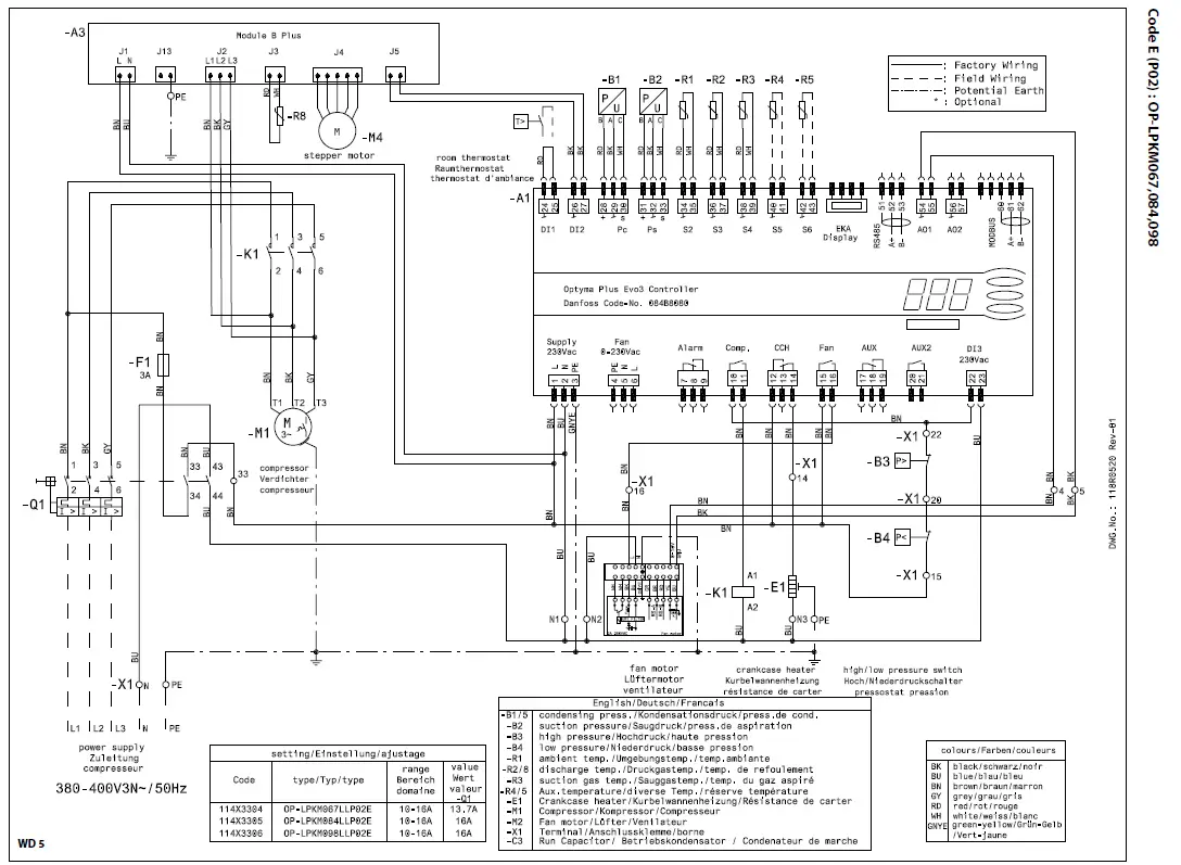 Danfoss OP-MPS Optyma Plus Condensing Unit for Refrigeration fig 31