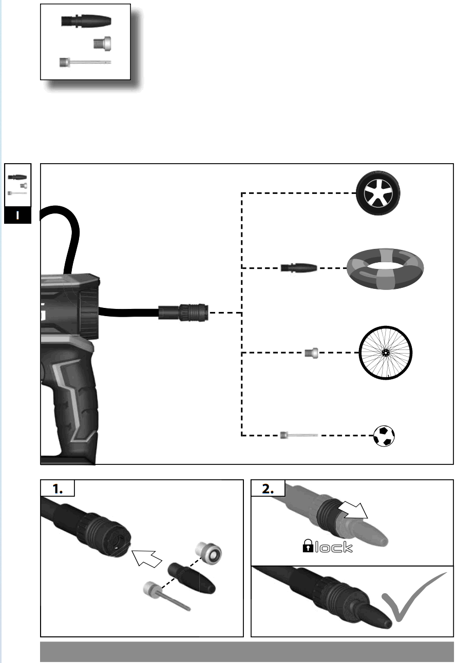 AEG BK18C 18V High Pressure Inflator - FIG 3