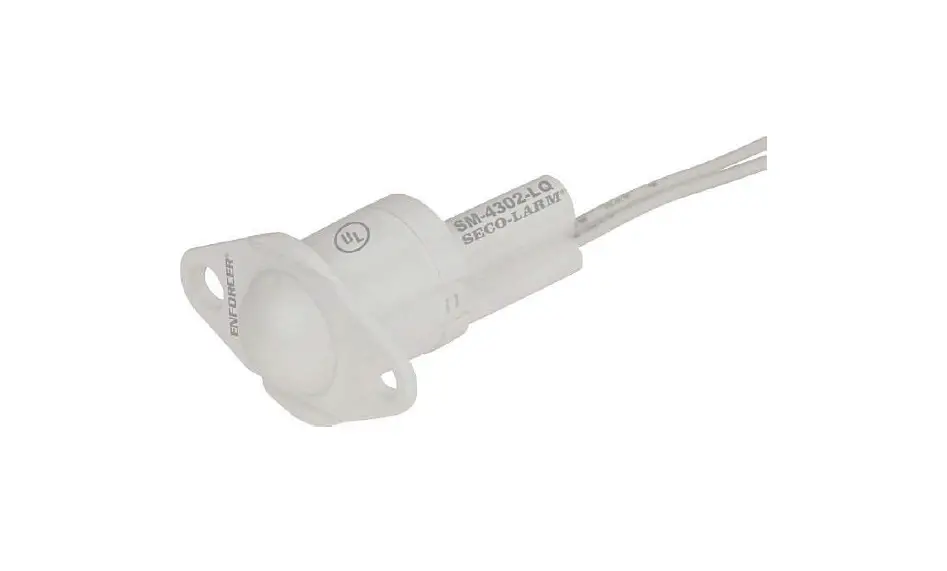 Enforcer Sm-4302-lq-w Rollerball-type Recessed-mount Contact Instruction Manual