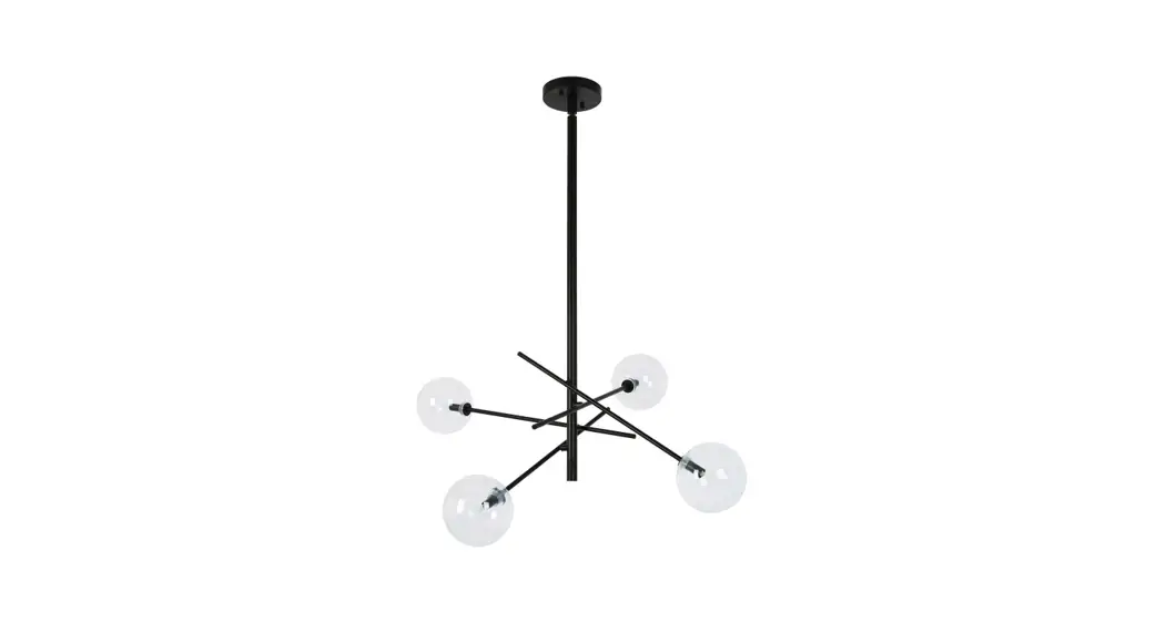 Lucci Decor 260990 Aksel Ceiling Light Instruction Manual