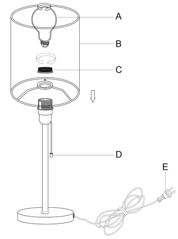 Lucci decor 260990 Aksel Ceiling Light - fig