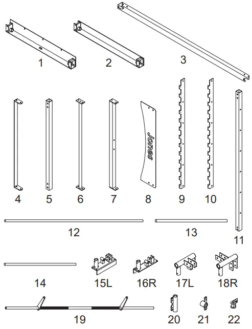 BODYCRAFT 5049 Jones Commercial Machine - FIG 2