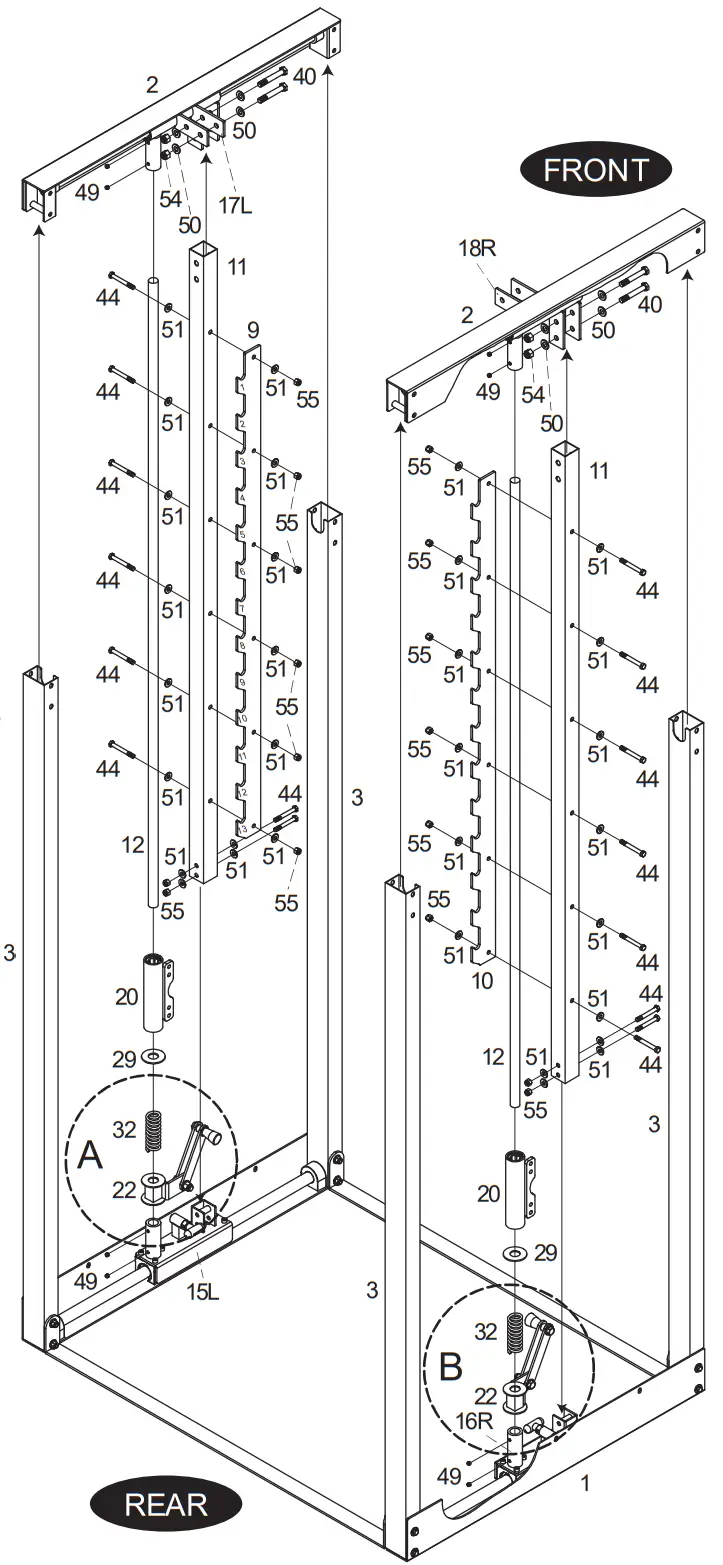 BODYCRAFT 5049 Jones Commercial Machine - FIG 7
