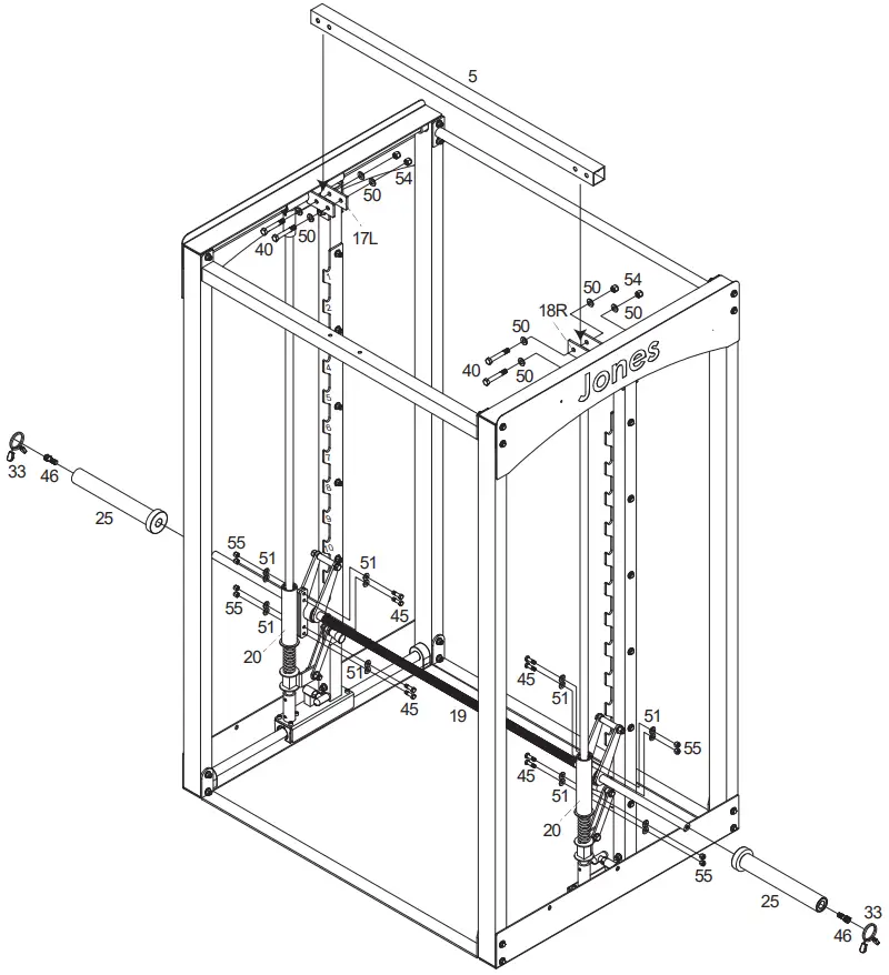 BODYCRAFT 5049 Jones Commercial Machine - FIG 9