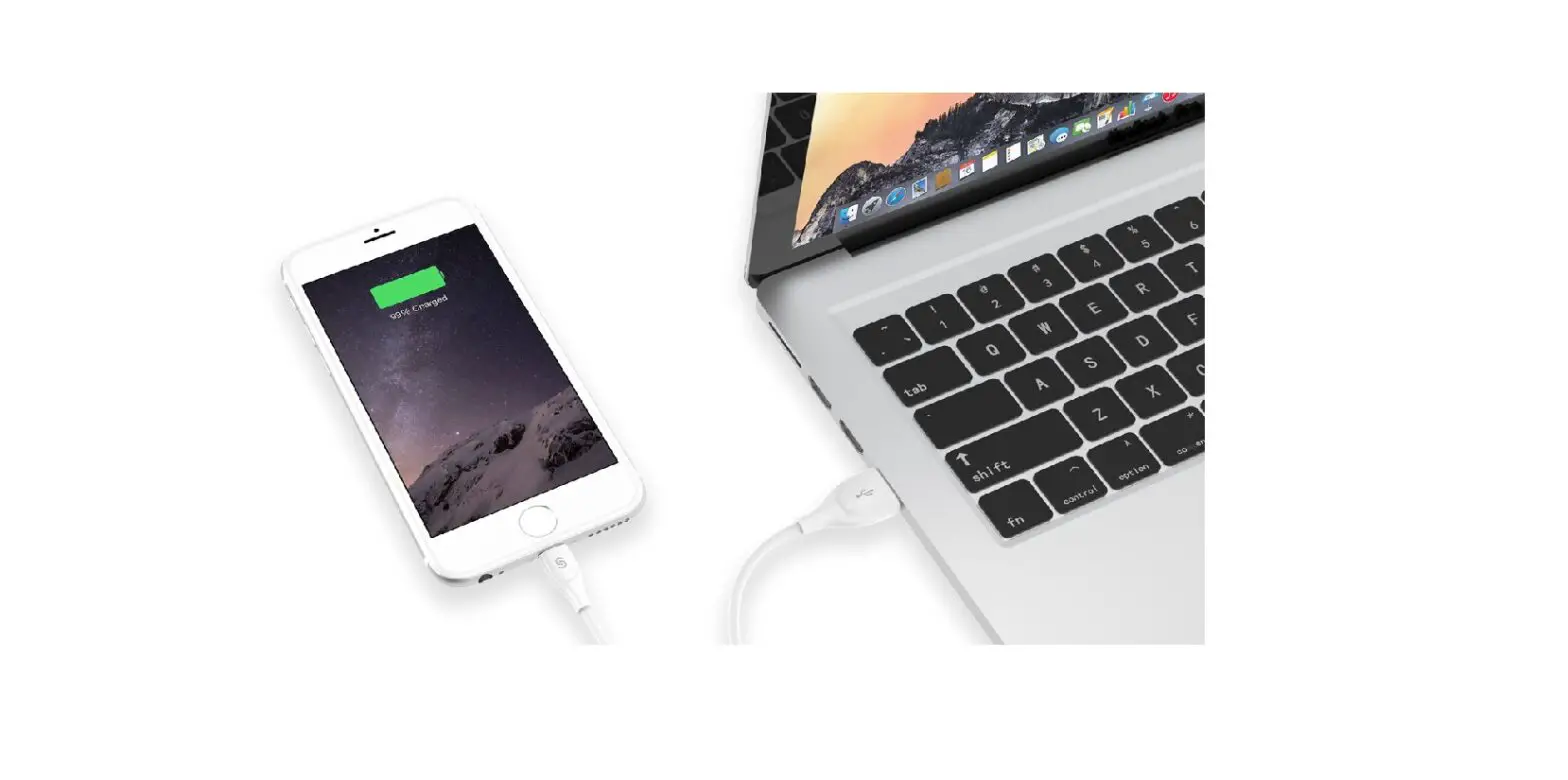 Connect Iphone And Your Computer With A Cable Connect Iphone And Your Computer With A Cable