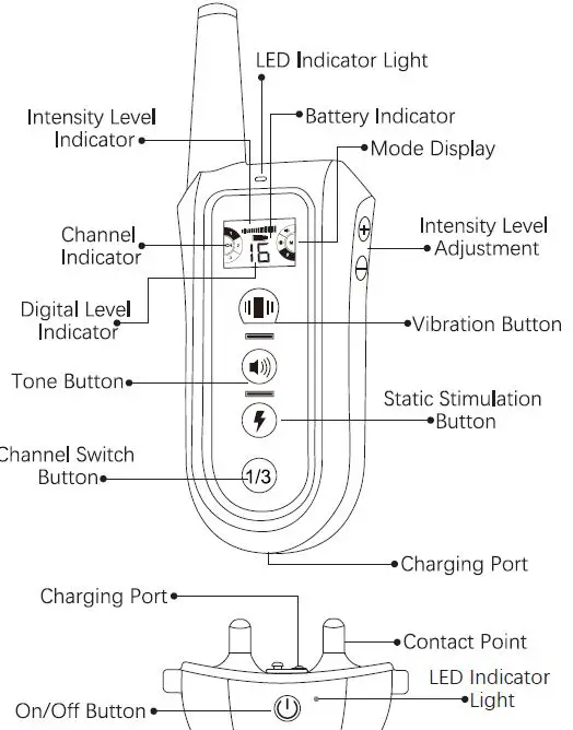 PATPET-T220-Remote-Training-Collar-FIG-2