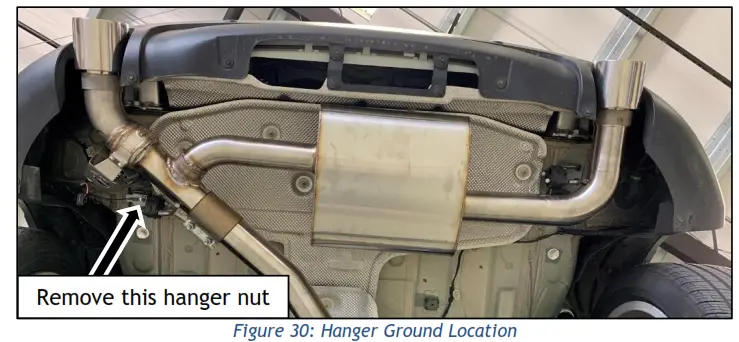 DINAN D660 0084 Valved Axle Back Exhaust System - FIG 25