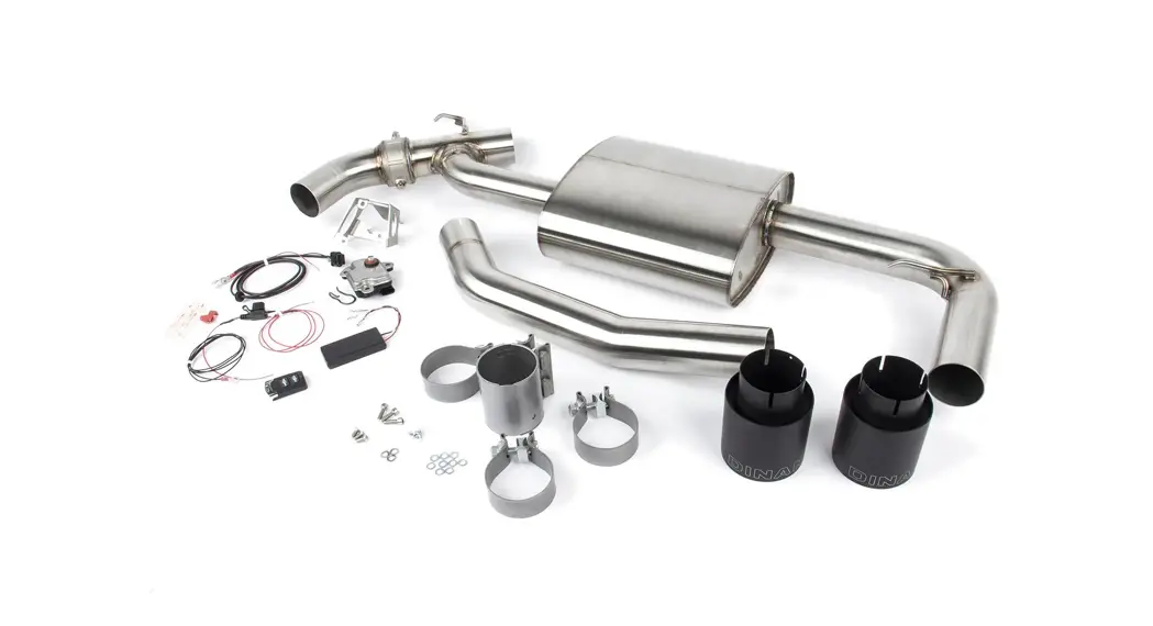 Dinan D660-0084 Valved Axle-back Exhaust System Instruction Manual