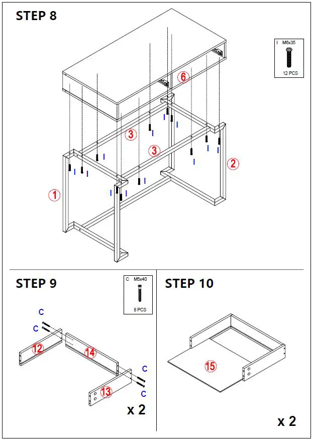Tribesigns-HOGA-M0191-40-In-White-Modern-Contemporary-Computer-Desk-fig-7