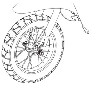 Front Wheel Attaching