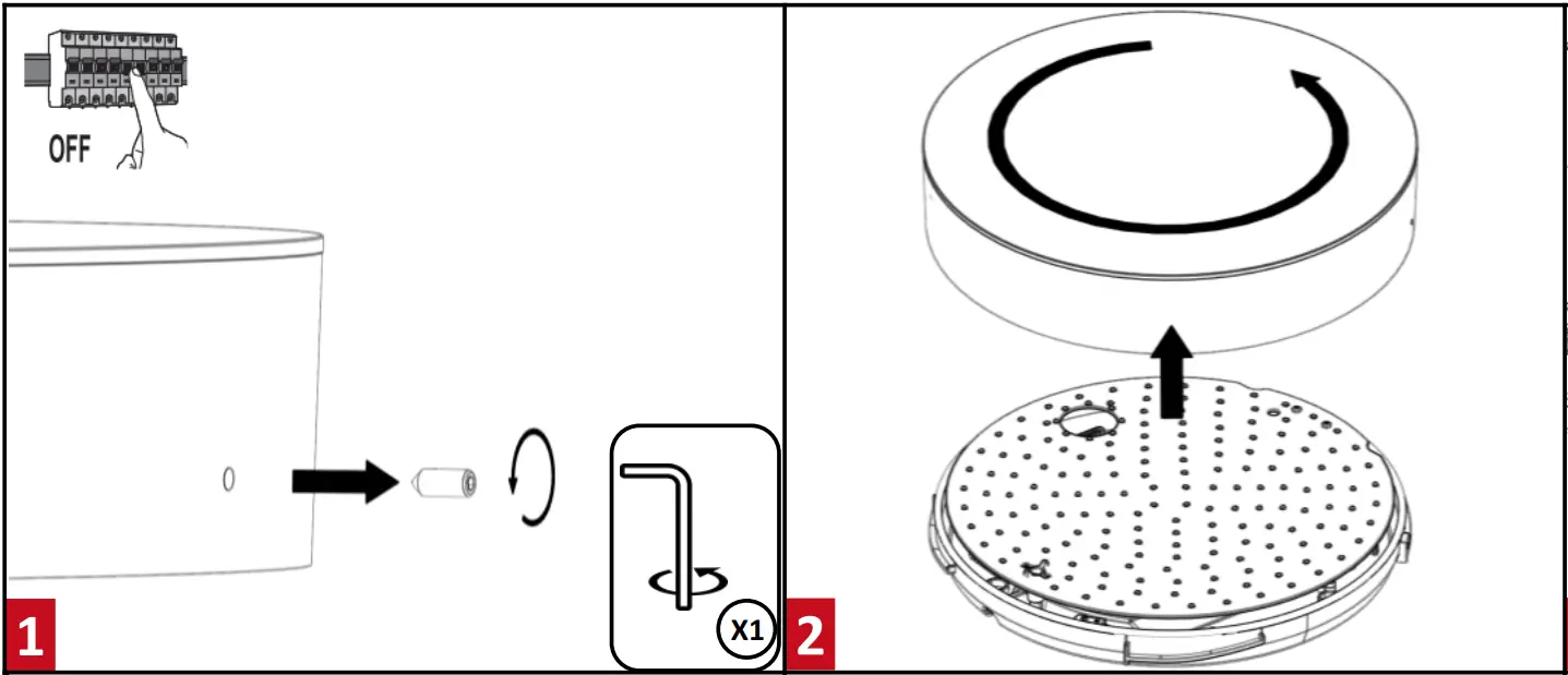resistex 883006 Hublot LED Polyevo - FIG 1