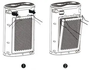 FIG 14 Replacing the Air Filters