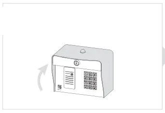 RSECURITY BANDS Edge E1 Smart Keypad with Intercom Access Control System - fig 4