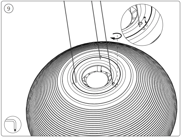 PHILIPS 67677 Flourish Flourish White Color LED Pendant Lamp - FIG 12