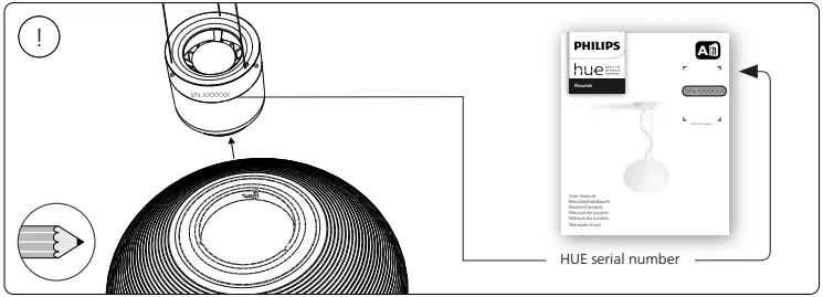 PHILIPS 67677 Flourish Flourish White Color LED Pendant Lamp - FIG 4