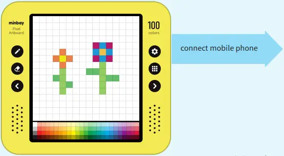 minbay MB701 Pixel Artboard - Start painting