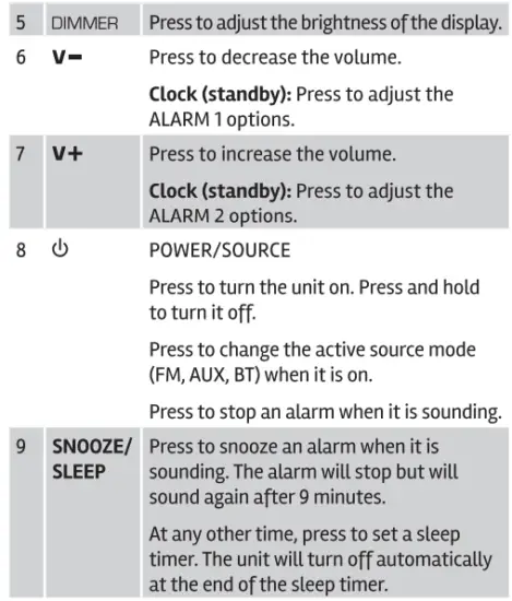 Naxa Electronics NRC-182 Dual Radio Alarm Clock-7