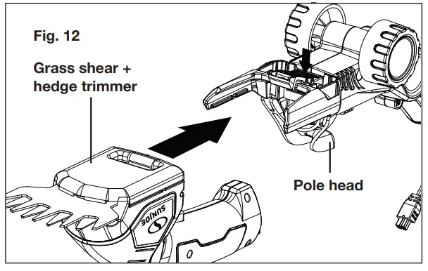 SUN JOE HJ605CC-RM Cordless Telescoping Grass Trimmer - fig 11