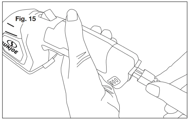 SUN JOE HJ605CC-RM Cordless Telescoping Grass Trimmer - fig 14